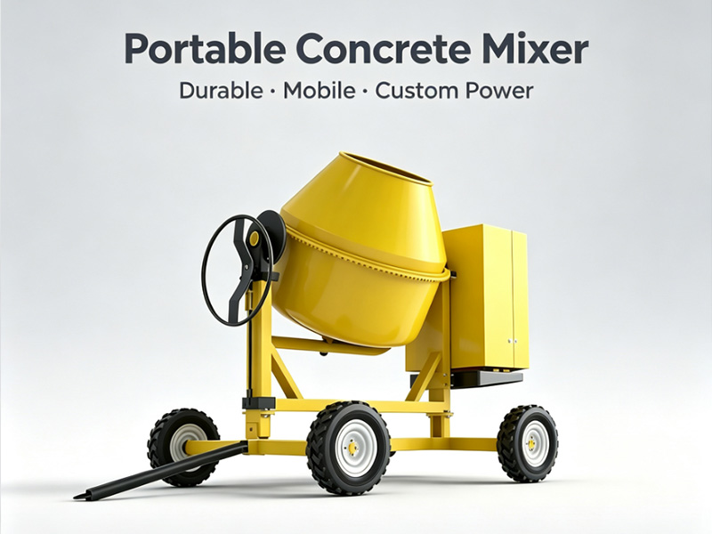 Portable Concrete Mixer
